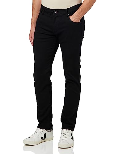 bugatti Herren 3038d-76682 Loose Fit Jeans, Schwarz (Black 290), 36W / 32L EU