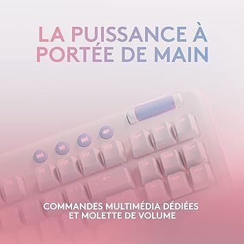 Tastiera meccanica da gioco 713 TKL (clicky GX Blue) con layout dei tasti azerty per la Francia - Tastiera gaming - Immagine 2