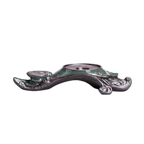 HIHELO Jardineras para Plantas de Exterior Maceta de cerámica cerámica Bonsai Planta Verde pequeño en Maceta paisajismo Maceta decoración casera Maceta Maceta Jardineras (Color : E, Size : M)