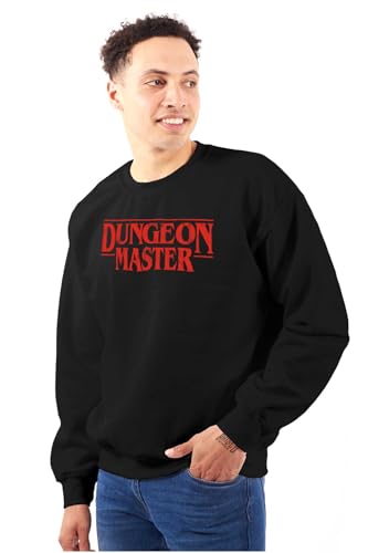 Brisco Brands Nerdy Fantasy Game Dungeon Master Sweatshirt for Men or Women4