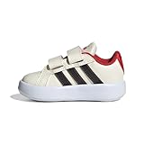 Adidas Unisex-Baby Disney Home Alone Grand Court, Cream White/Black/Collegiate Red, 9