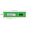 A-Tech 4GB DDR4 2133MHz PC4-17000 ECC RDIMM 1Rx8 Single Rank 1.2V ECC Registered DIMM 288-Pin Server & Workstation RAM Memory Upgrade Module (A-Tech Enterprise Series)