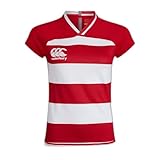 Canterbury Vapodri Evader Rugby-Trikot für Damen L Rot (Flag Red)