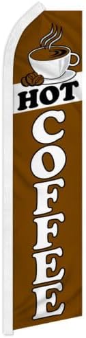 Drinks Advertising Feather Flag Swooper Flutter Sign Banner (Fresh Boba)