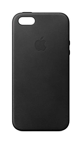 Apple iPhone SE Leather Case - Black