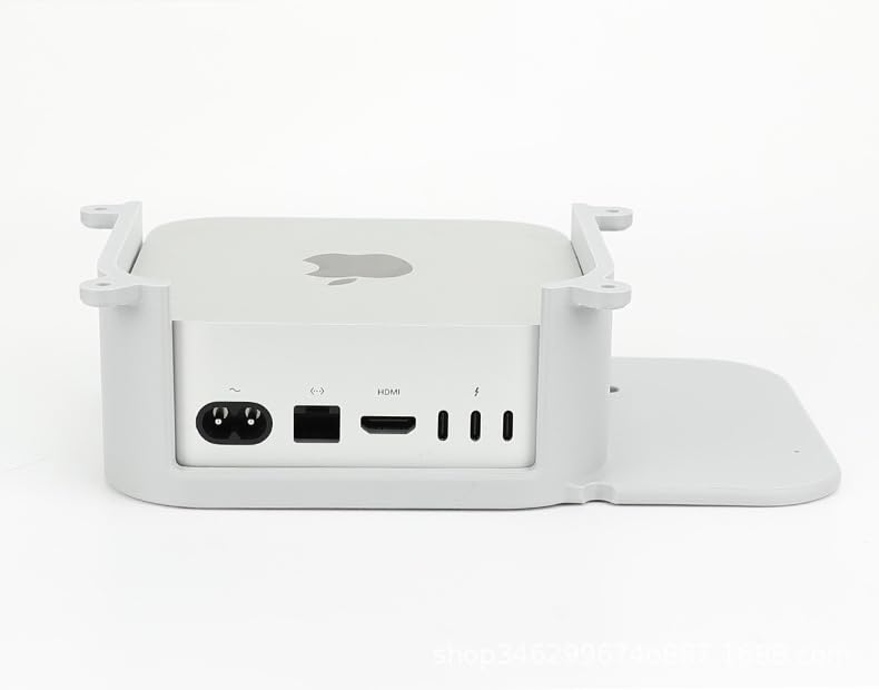 Libérez votre bureau : support mural pour Mac mini M4, gain de place et ventilation - 2