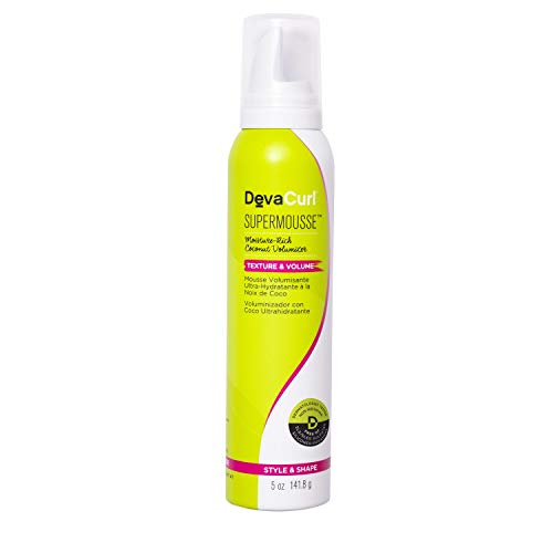 DevaCurl SuperMousse Moisture-Rich Coconut Volumizer