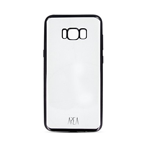 AREA Zero 6.2 Funda Negro, Metálico - Fundas para teléfonos móviles (Funda, Samsung, Galaxy S8+, 15,8 cm (6.2), Negro, Metálico)
