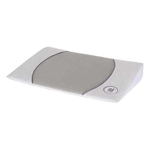 CANDIDE - Plan incliné 10° Air+ pour lit 60x120cm, Aide à La Digestion, Améliore Sommeil, Déhoussable, Maille 3D Ventilée, Réduit transpiration, Fabriqué En France, Norme EN 71-3, 0-24 mois, 55x35x6cm