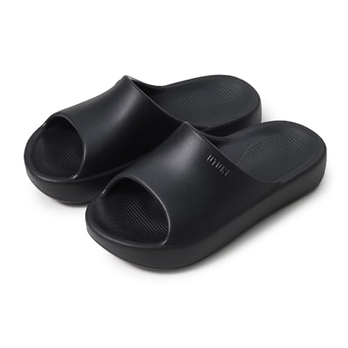 utune Cloud Slides for Women Mens Slide Sandals Shower Shoes Lightweight and Soft Bathroom Slippers for Indoor Outdoor