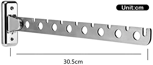Barre support porte cintres réglable en acier inoxydable 304 - 6