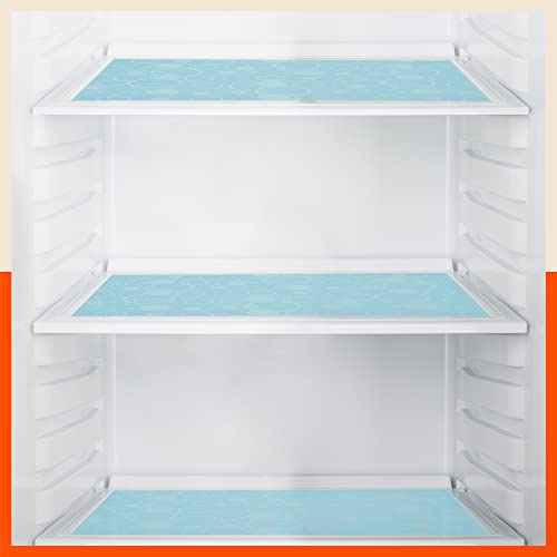 Bathla Fridge Mats – (45cm X 30cm) Kitchen, Drawer, Bathroom, Table, Fridge | Temperature Resistant | Multipurpose, Reusable | Non-Slip | Circle Texture | (VIDA, 425 GSM, Blue) For Rs. 67 @ 78 %
