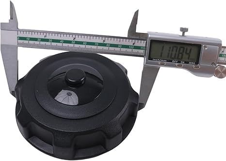 Miniatura 7 de IEQFUE Tapa del depósito de combustible de 3.5 pulgadas de diámetro interior 03859100 00273700 07525300 compatible con cortacésped Ariens Gravely