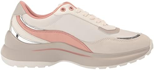 A | X ARMANI EXCHANGE Women's Acer Ntown Sneakers, White + Beige, 10.5 | Image 5