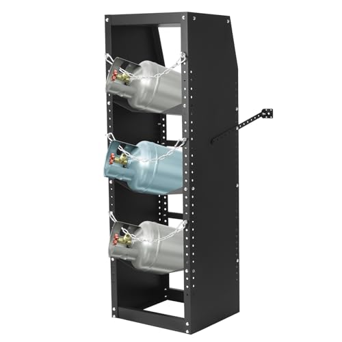 Refrigerant Tank Rack for Cargo Van Storage