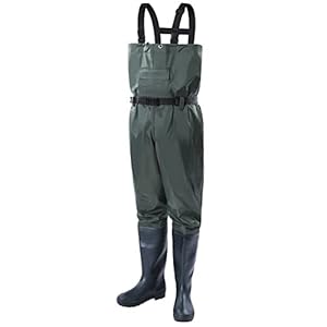YAMIA1115 Nylon Mens Vissen Borst Waders Ademend Waterdicht Kous Voet Rivier Wader Broek Bootfoot Waterdicht met Wading Riem Geschikt Werk Landbouw