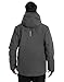 Pioneer Camp Herren Wasserdicht Skijacke Winddicht Snowboardjacke Warm Outdoor Winterjacke mit Kapuze Grau XL