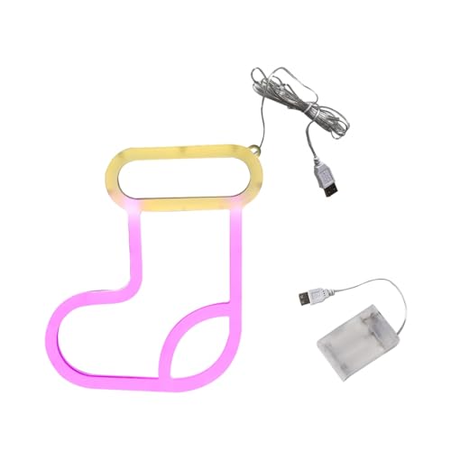 Christmas Joy Neon Sign, USB LED Neon Sign Light XMAS Decorations Light up Room Sign for Winter Decor Party Home Bedroom Office Party Wedding Decor