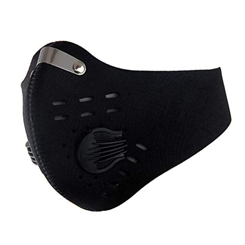 Preisvergleich Produktbild VOSAREA Staubschutzmaske Atemschutzmaske Staubmaske Aktivkohle Mundschutzmaske Anti PM2.5 Maske für Sport und Outdoor-Aktivitäten