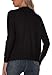 GRECERELLE Women's Long Sleeve V-Neck Button Down Cardigan Knit Shrugs Sweaters(Black, X-Large)