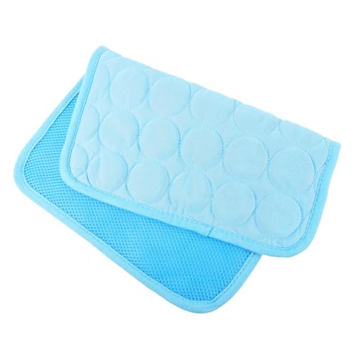 UKCOCO Tapete de Seda Helada para Perros y Gatos Transpirable y Autorefrescante para Mascotas Verano Esterilla Refrescante para Perros