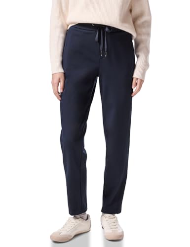 Pantalon de jogging sergé femme Street One Studio en coton beige
