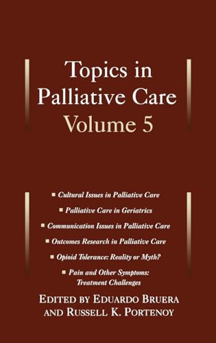 Topics Palliative Care Vol 5
