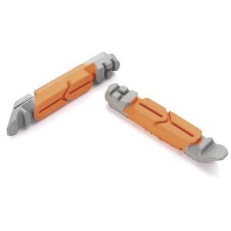 Ashima Pattumiera a Cartuccia V-Brake-3 funzioni, 3 Colori, Pastiglie Freno Cerchio Unisex, Nero, Taglia Unica