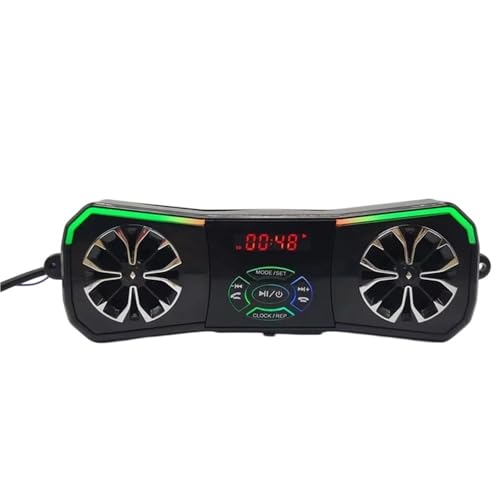 Parlantes para manubrio de motocicleta con audio inalámbrico