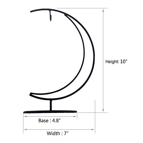 Awesomes Air Plant Stand/Flower Pot Stand Holder Iron Pothook Stand For Hanging Glass Terrarium (Month Pack Of 2) #TOP3