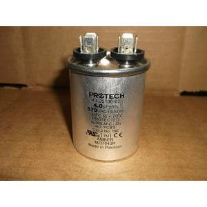 Rheem/Ruud OEM Run Capacitor 4 UF 370V - Fits Parts 43-20847-44, 43-100497-43 (Model # 8462)