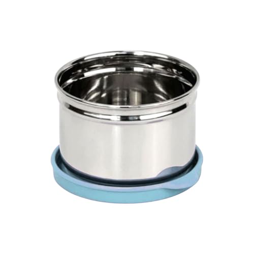 Image of SignoraWare Mini Fresh Stainless Steel Small Container | Airtight & Leakproof | Compact & Travel-Friendly | Easy to Carry | Perfect for Office, School & Home Use (170ml | EBlue)
