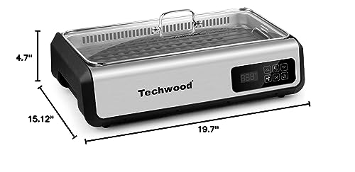 Techwood Indoor Smokeless Grill TWRG-800 の商品画像 6
