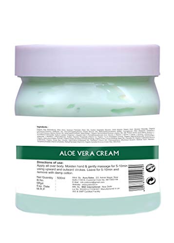Image of Pink Root Aloe Vera Cream 500gm with Fruit Mask 500gm