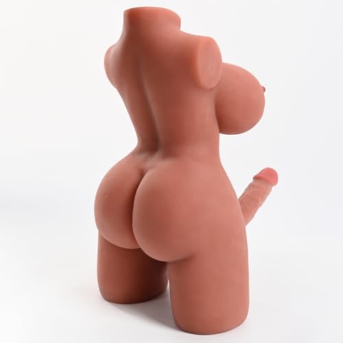 Image of ferch Sex Doll with 7.2in Realistic Dildo for Women Sex, Male Masturbator with Big Breasts Anus for Men Masturbation, Shemale Love Doll for Male /Female /Couples(12LB)