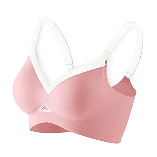 Soutien-gorge d'allaitement sans fil col en V maintien et confort sans couture XL