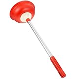 VICASKY Toilettenpömpel mit Langem Griff Langlebiger Wc Abflussreiniger aus Robustem Kunststoff...