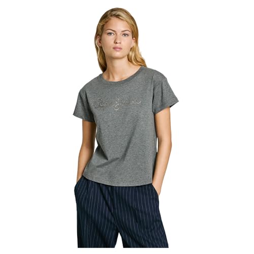 T-shirt Pepe Jeans Gaia pour femme en coton casual