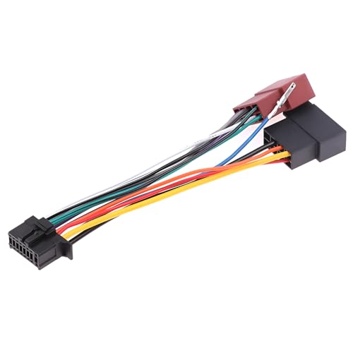 Sound-way Cable connecteur Adaptateur Faisceau ISO Compatible avec autoradio Pioneer 16 pin