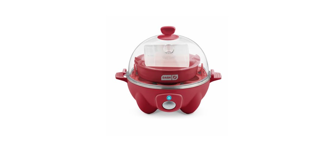 Dash Rapid Egg Cooker - 7 Eggs, Hard Boiled & More -15 Dash Rapid Egg Cooker - 7 Eggs, Hard Boiled & More -15