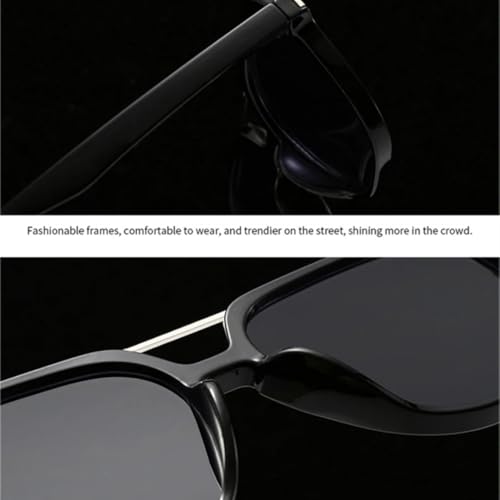 Lunettes de soleil surdimensionnées rétro pour vos sorties en terrasse - 5