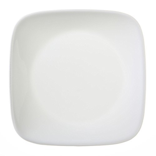 Corelle Square Pure White 6-1/2 Plate (Set of 4)