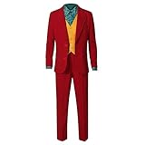 Ocasión: Disfraz de Joker La elección perfecta para Halloween, Rendimiento, Cosplay, Ropa diaria, Fiesta, Cosplay, etc.