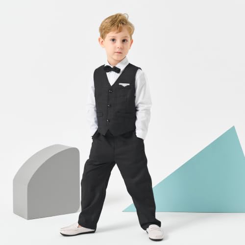 Image of Volunboy Boys Suit Formal Wedding Guest Dress Clothes