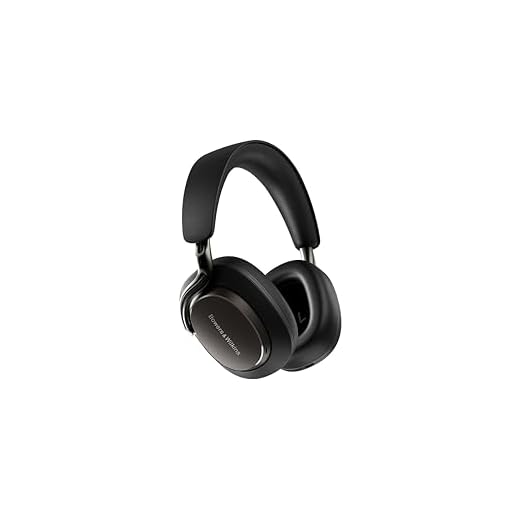 Bowers & Wilkins Px8 S2 Wireless Over-Ear Headphones, Active Noise Cancelling & Transparency Mode, High-Res Playback, 30H Playtime with Quick Charge Support, Bluetooth Headphones, Onyx Black