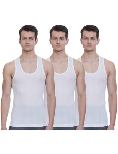 Image of Rupa Men Jon WH RN VST, White, P03