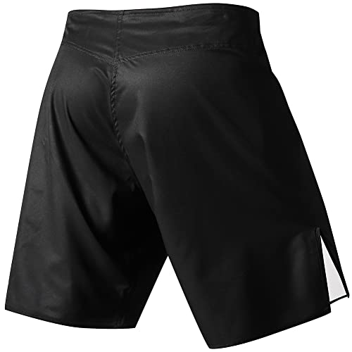 LAFROI Mens MMA Cross Training Boxing Shorts Trunks Fight Wear with Drawstring and Pocket-QJK014