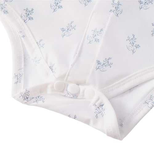 Image of Dressy Daisy Baby Boy 5 Piece Formal Suit Set for Wedding and Birthday | Vest, Shirt, Pants, Bow Tie, Boutonniere, Christening, Holiday Photoshoot Outfit