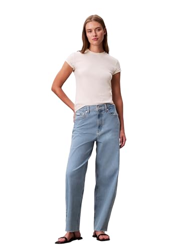 Calvin Klein Women's Barrel Fit Jeans