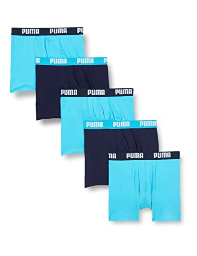 Puma Children Unisex Boxer Unterwäsche, Hellblau, 146-152 EU